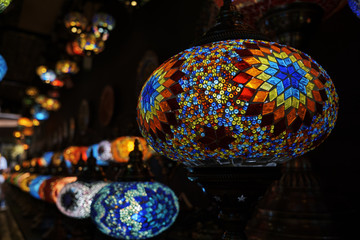 Fototapeta premium Orientalische farbenfrohe Lampen