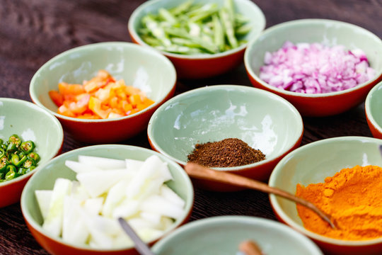 Spices cooking ingredients