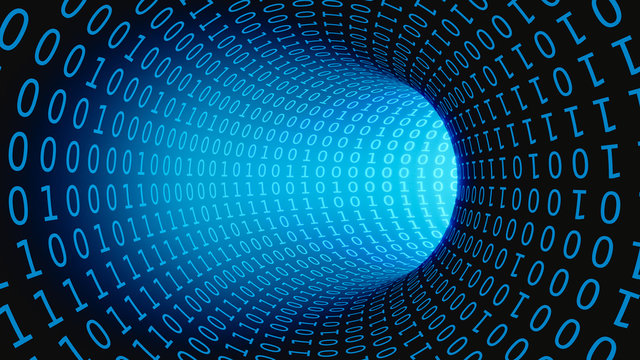 Binary Code Data Transmission