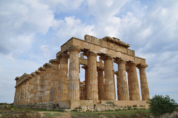 Temple, Selinunt, Sicily, Italy.