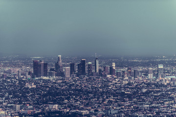 Fototapeta premium Gród Los Angeles