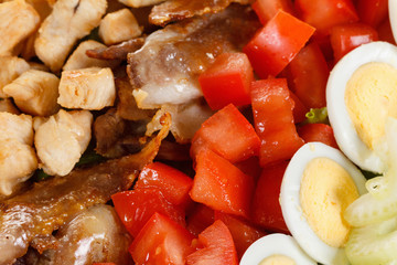 Traditional American Cobb Salad