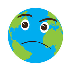 Toughtful earth emote. Earth day