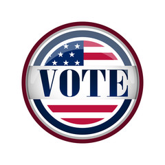 United States campaign button