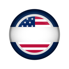 United States campaign button