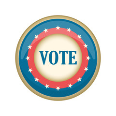 Retro United States campaign button