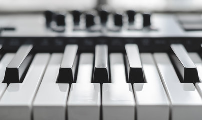 Keys of a keyboard controller
