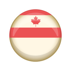 Retro Canada campaign button