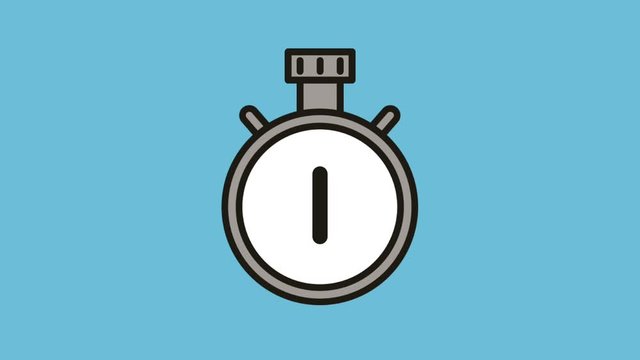 chronometer timer measure animation  illustration design
