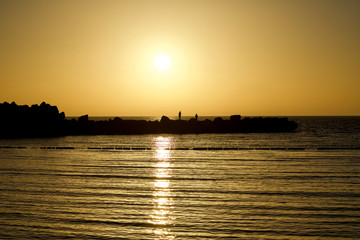 Sunset at Amadores