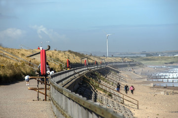 Aberdeen beach. Scotland, United Kingdom.