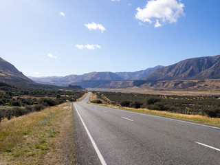 Lewis Pass Famous New Zealand Road Route