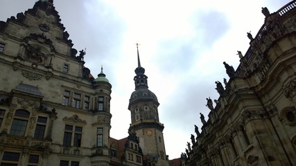 Obraz premium Old Streets of Dresden
