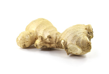 Fresh organic ginger rhizome