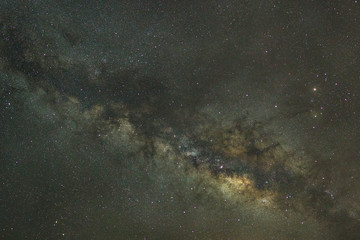 Stars in space dust in the universe and milky way galaxy