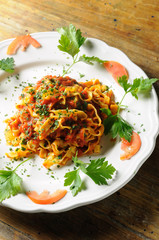 イタリア料理　美味しいパスタのイメージ