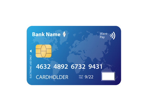 Credit card Vector Icon