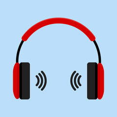 Headphones Icon Vector