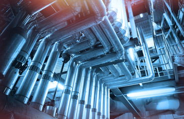 Industrial Steel  pipelines and valves