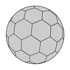 handball ball illustration