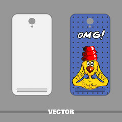Phone Cover Funny Chicken