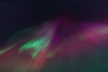 Aurora boreale in Islanda - obrazy, fototapety, plakaty