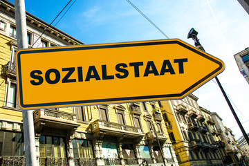 Schild 285 - Sozialstaat