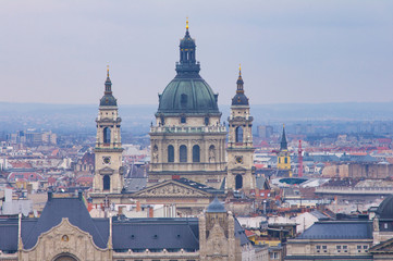 Fototapeta na wymiar Budapest city view