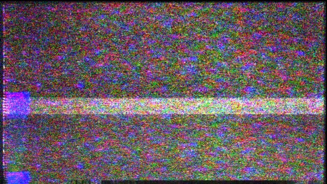 Glitch Noise Interference Distortion Poor Communication Signal Idea Concept Design