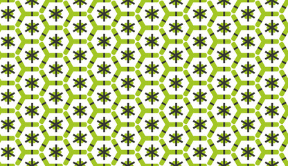 Retro geometric pattern in repeat. Fabric print. Seamless background, mosaic ornament, vintage style. 