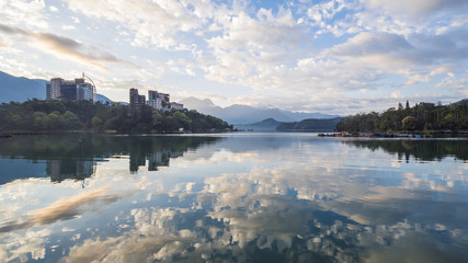 Beautiful landscape view of Sun Moon Lake 2