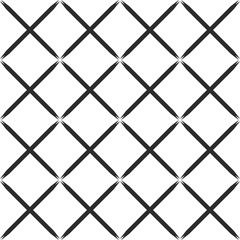Seamless black Squares Pattern on white background. beautiful vector illustration Eps10