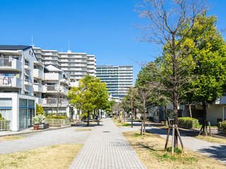 閑静な住宅街