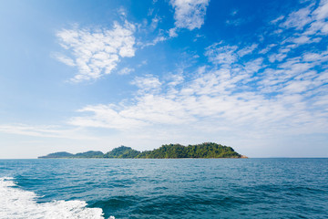 Tropical landscape of Koh Kradan