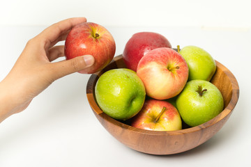 The women are picked Red Apple.