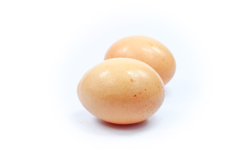 egg isolated on white background