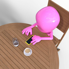 コーヒーブレイク スマートホン