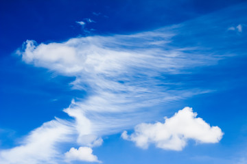  clouds look like someone running