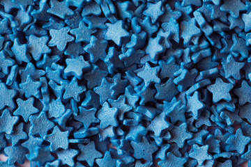 Candy star, closeup