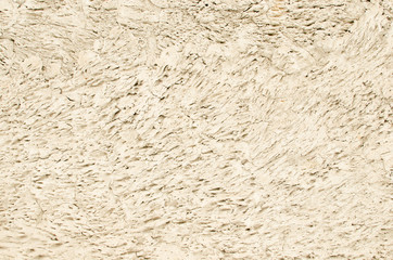 Background of the wall covered with concrete.