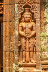 Fototapeta na wymiar Vat Phou or Wat Phu is the UNESCO world heritage site in Southern Laos
