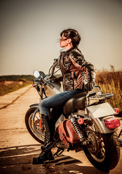 Biker girl store