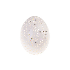 Easter hen's egg with carving.