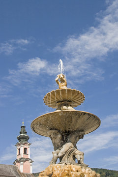 Detail des Residenzbrunnens