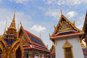 Fototapeta premium Grand Palace the Emerald Buddha Temple Thailand