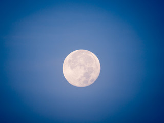 Full Moon in The Daytime