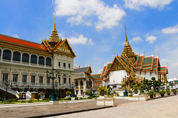 Fototapeta premium Grand Palace Bangkok Tourist Attraction Thailand
