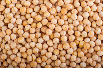 healthy food. chickpeas background. chickpeas texture, macro, top view