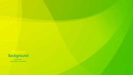 Green color and Yellow color background abstract art vector 