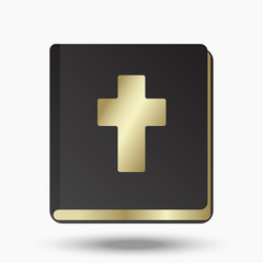 Fototapeta premium Holy Bible. Illustration on a white background.